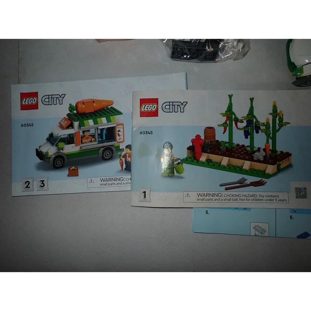 LEGO City Friends Classic Bulk Lot Mixed Sets Manuals Vehicles Minifigures